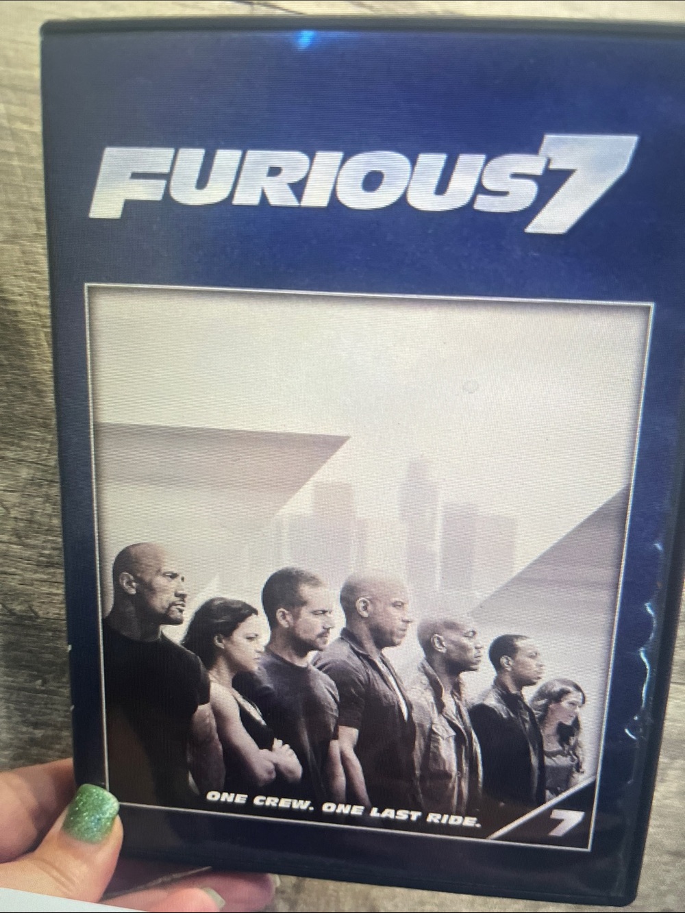 Furious 7 Blu-ray Disc - Blue Case by Universal